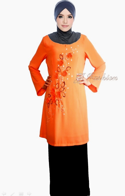 18. JJ Fashion Baju Kurung Manik Crepe 37.00