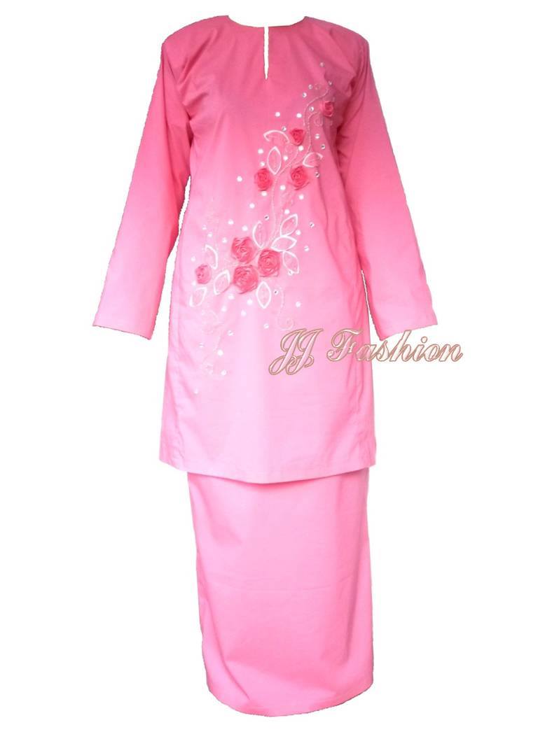 19. JJ Fashion Baju Kurung Manik Korea Cotton 37.00