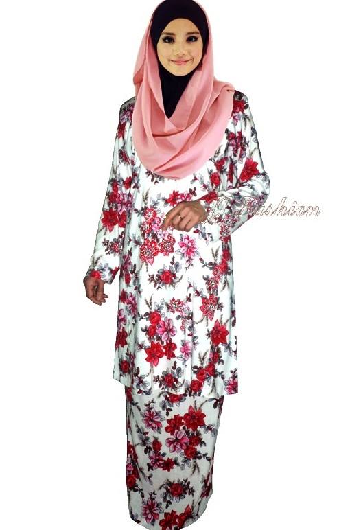 26. JJ Fashion Baju Kurung Manik 1st Linen 55.00