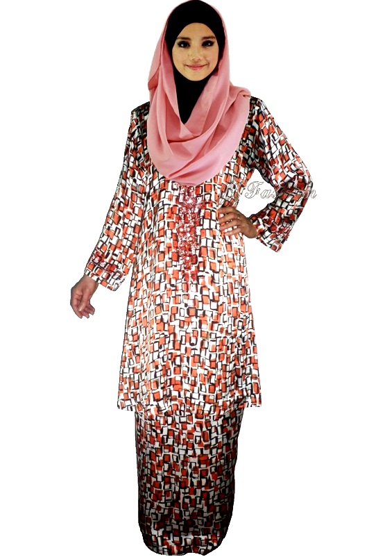 30. JJ Fashion Baju Kurung Manik Blended Silk 37.00